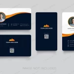 - simple modern business card with vertical horizon crc255af410 size1.29mb - Home