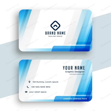 stylish blue business card modern crc343fa7aa size0.84mb - title:graphic home - اورچین فایل - format: - sku: - keywords: p_id:353984