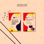 sushi day business card template crc1454367f size4.48mb - title:Home - اورچین فایل - format: - sku: - keywords:وکتور,موکاپ,افکت متنی,پروژه افترافکت p_id:63922