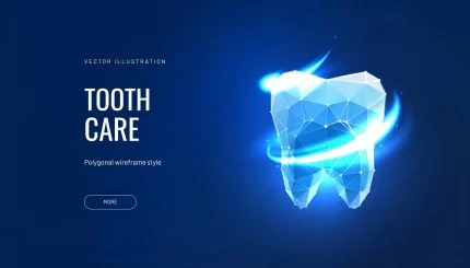 tooth care futuristic illustration polygonal styl crc3b89b6b4 size5.97mb - title:graphic home - اورچین فایل - format: - sku: - keywords: p_id:353984