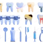 - tooth restoration icons set cartoon style crc70ffdd83 size2.89mb - Home
