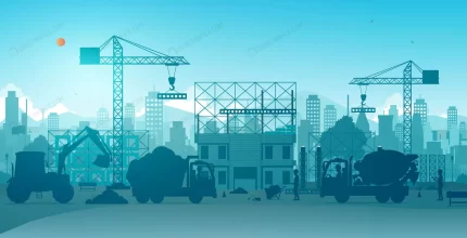 workers building houses with cranes construction crce6f889ff size9.03mb - title:graphic home - اورچین فایل - format: - sku: - keywords: p_id:353984