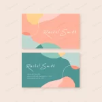 abstract business card template with pastel color crce568f5f5 size3.70mb - title:Home - اورچین فایل - format: - sku: - keywords:وکتور,موکاپ,افکت متنی,پروژه افترافکت p_id:63922