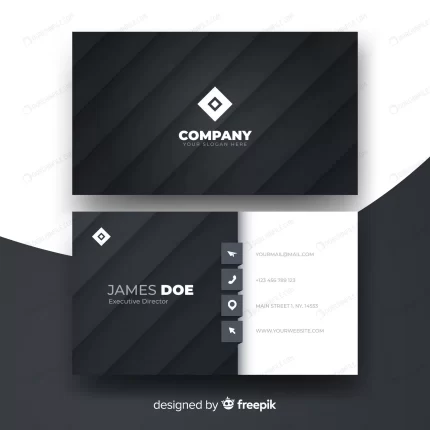abstract monochromatic business card template crc67295ab9 size5.14mb - title:graphic home - اورچین فایل - format: - sku: - keywords: p_id:353984