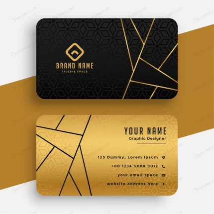 black and gold luxury vip business card template crc51b54033 size1.68mb - title:graphic home - اورچین فایل - format: - sku: - keywords: p_id:353984