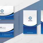blue wavy business card professional template des crc0b4d76ce size1.72mb - title:Home - اورچین فایل - format: - sku: - keywords:وکتور,موکاپ,افکت متنی,پروژه افترافکت p_id:63922