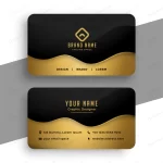 - business card design in black and gold colors crc34e728a9 size1.17mb - Home