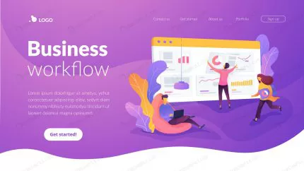 business workflow landing page template crc3a525f68 size2.79mb - title:graphic home - اورچین فایل - format: - sku: - keywords: p_id:353984
