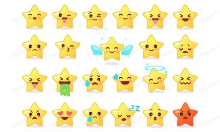 collection emoticon icon cute star cartoon white crc5b24d593 size2.28mb - title:graphic home - اورچین فایل - format: - sku: - keywords: p_id:353984