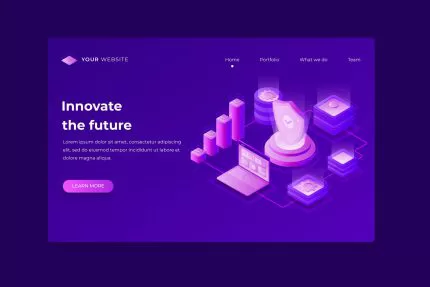 concept technology landing page template crcc48be32e size3.05mb - title:graphic home - اورچین فایل - format: - sku: - keywords: p_id:353984
