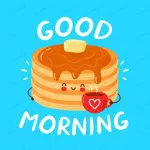 cute happy funny pancakes good morning card crc113d3d1f size2.04mb - title:Home - اورچین فایل - format: - sku: - keywords:وکتور,موکاپ,افکت متنی,پروژه افترافکت p_id:63922