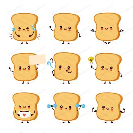 cute happy funny toast set collection cartoon cha crc6b93b628 size2.51mb - title:Home - اورچین فایل - format: - sku: - keywords:وکتور,موکاپ,افکت متنی,پروژه افترافکت p_id:63922