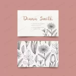 - drawing floral business card template crc9eaf1042 size15.23mb - Home