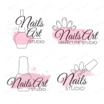 nails art studio logo collection crc2d332a2b size1.43mb - title:Home - اورچین فایل - format: - sku: - keywords:وکتور,موکاپ,افکت متنی,پروژه افترافکت p_id:63922