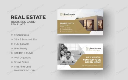 real estate business card template crc0f725d71 size2.13mb - title:graphic home - اورچین فایل - format: - sku: - keywords: p_id:353984