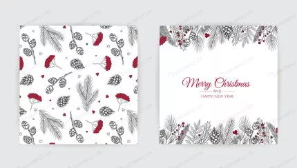 vector christmas cards set holiday party card tem crcd3ca6f0b size17.29mb - title:graphic home - اورچین فایل - format: - sku: - keywords: p_id:353984