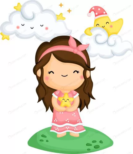vector girl holding star her arms crc5eb9486b size2.44mb - title:graphic home - اورچین فایل - format: - sku: - keywords: p_id:353984