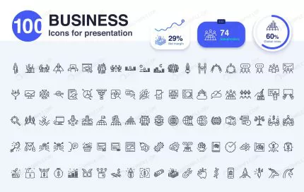 100 business line icon presentation crcbc76d4ad size2.26mb - title:graphic home - اورچین فایل - format: - sku: - keywords: p_id:353984