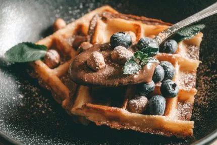 belgian waffles with berries ice cream chocolate crc6ee4444f size22.89mb 6000x4000 - title:graphic home - اورچین فایل - format: - sku: - keywords: p_id:353984