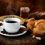 breakfast hot coffee with honey croissant crcb206698b size12.38mb 6016x4016 - title:Home - اورچین فایل - format: - sku: - keywords:وکتور,موکاپ,افکت متنی,پروژه افترافکت p_id:63922