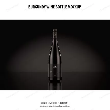 burgundy wine bottle mockup crc40a8b99f size9.58mb - title:graphic home - اورچین فایل - format: - sku: - keywords: p_id:353984