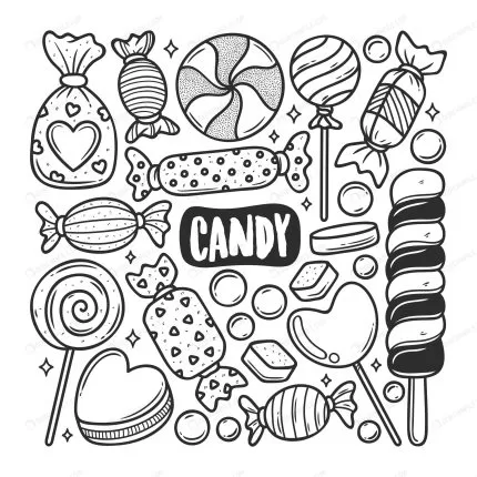 candy icons hand drawn doodle coloring crc6b96f1ec size4.34mb - title:graphic home - اورچین فایل - format: - sku: - keywords: p_id:353984