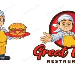 cartoon chef holding hamburger character mascot l crc85da4610 size3.19mb - title:Home - اورچین فایل - format: - sku: - keywords:وکتور,موکاپ,افکت متنی,پروژه افترافکت p_id:63922