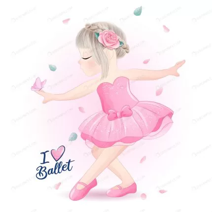 cute little girl ballerina with watercolor illust crcb7a02a7f size9.45mb - title:graphic home - اورچین فایل - format: - sku: - keywords: p_id:353984