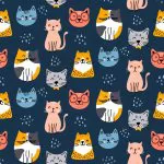 cute seamless cat pattern design crc096d20d7 size6.50mb - title:Home - اورچین فایل - format: - sku: - keywords:وکتور,موکاپ,افکت متنی,پروژه افترافکت p_id:63922
