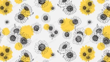 daisies seamless handdrawn pattern crcebba96c1 size15.60mb - title:graphic home - اورچین فایل - format: - sku: - keywords: p_id:353984