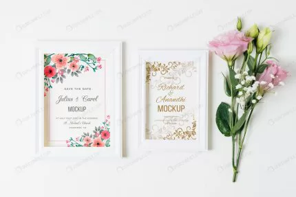 floral wedding concept mock up crc9741ebe1 size76.04mb - title:graphic home - اورچین فایل - format: - sku: - keywords: p_id:353984