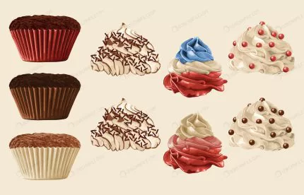 fully editable vector cupcake creator crc96df7b26 size7.33mb - title:graphic home - اورچین فایل - format: - sku: - keywords: p_id:353984