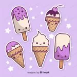 kawaii ice cream characters crc308727ac size4.75mb - title:Home - اورچین فایل - format: - sku: - keywords:وکتور,موکاپ,افکت متنی,پروژه افترافکت p_id:63922