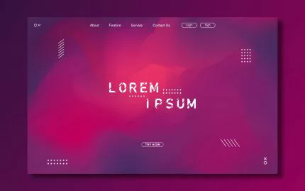 landing page with fuscia holographic color minima crc1a333a31 size3.26mb - title:graphic home - اورچین فایل - format: - sku: - keywords: p_id:353984