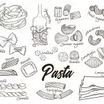 outline hand drawn italian pasta set with names v crcb08fec57 size7.86mb - title:Home - اورچین فایل - format: - sku: - keywords:وکتور,موکاپ,افکت متنی,پروژه افترافکت p_id:63922