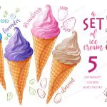 - set vector ice creams 2 crcd6809e3a size7.99mb - Home