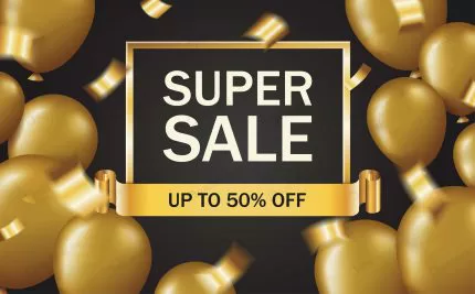 super sale banner with golden air balloons confet crc52b36e3d size10.86mb - title:graphic home - اورچین فایل - format: - sku: - keywords: p_id:353984