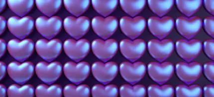 - valentines day hearts background pattern 3d rende crc09458878 size3.93mb 5500x2500 - Home