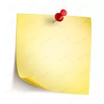 yellow note paper with red pin crc43db1316 size1.90mb - title:Home - اورچین فایل - format: - sku: - keywords:وکتور,موکاپ,افکت متنی,پروژه افترافکت p_id:63922