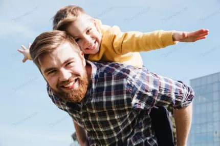 cheerful bearded father having fun with his littl crc07cbba98 size11.10mb 5760x3840 - title:graphic home - اورچین فایل - format: - sku: - keywords: p_id:353984