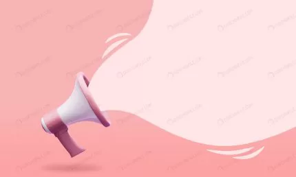 megaphone with speech bubble 3d background crc0ca60bf1 size0.73mb 5000x3000 - title:graphic home - اورچین فایل - format: - sku: - keywords: p_id:353984