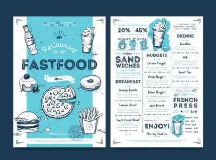 restaurant cafe menu template design vector 2 crc832697ac size10.64mb - title:graphic home - اورچین فایل - format: - sku: - keywords: p_id:353984