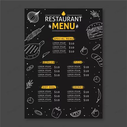 restaurant menu template design crcc17b1b5f size3.08mb - title:Home - اورچین فایل - format: - sku: - keywords:وکتور,موکاپ,افکت متنی,پروژه افترافکت p_id:63922