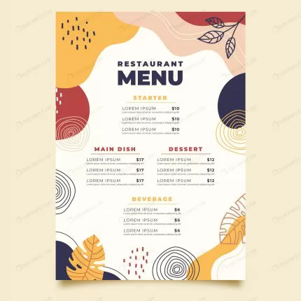 restaurant menu template crc05e6bb80 size3.69mb - title:graphic home - اورچین فایل - format: - sku: - keywords: p_id:353984