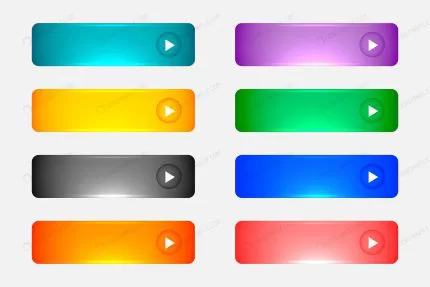 shiny glossy web empty colorful buttons set crcf65b618c size0.84mb - title:graphic home - اورچین فایل - format: - sku: - keywords: p_id:353984