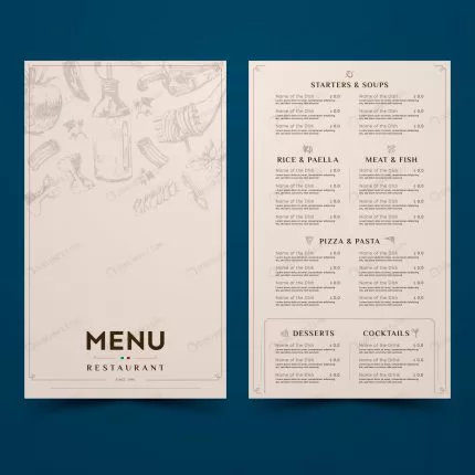 simplistic design for restaurant menu crc22c3aac4 size9.73mb - title:Home - اورچین فایل - format: - sku: - keywords:وکتور,موکاپ,افکت متنی,پروژه افترافکت p_id:63922