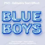 text effect blue boys template crc314b74bf size5.99mb - title:Home - اورچین فایل - format: - sku: - keywords:وکتور,موکاپ,افکت متنی,پروژه افترافکت p_id:63922