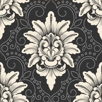 vector damask seamless pattern element classical crcb6690e76 size3.30mb - title:graphic home - اورچین فایل - format: - sku: - keywords: p_id:353984