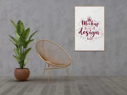 mockup poster frame with home decorating living r crca5b452e8 size138.61mb - title:graphic home - اورچین فایل - format: - sku: - keywords: p_id:353984