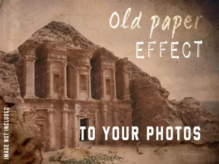 old paper effect your photos crc9db89fec size158.25mb - title:graphic home - اورچین فایل - format: - sku: - keywords: p_id:353984